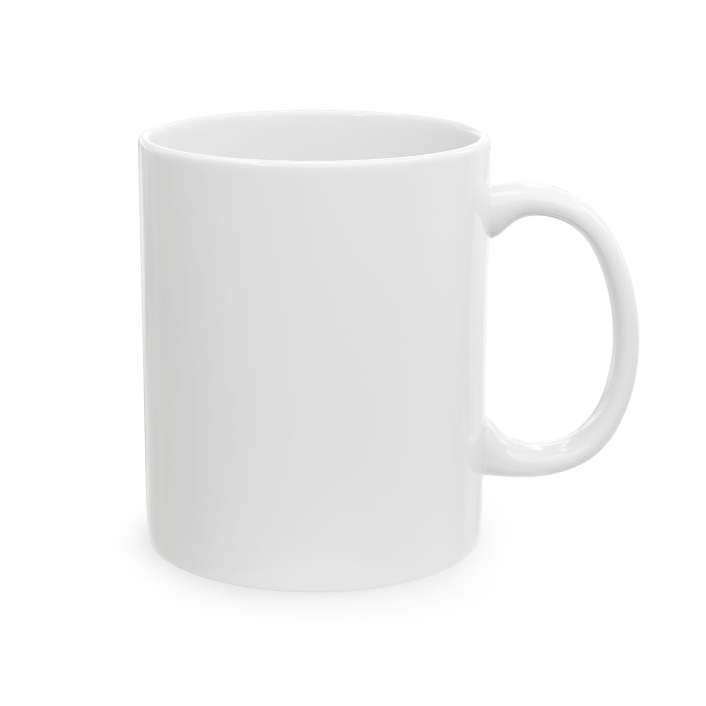 Pia's Paws Coffee Mug featuring the Pia & Crazy Heart Design